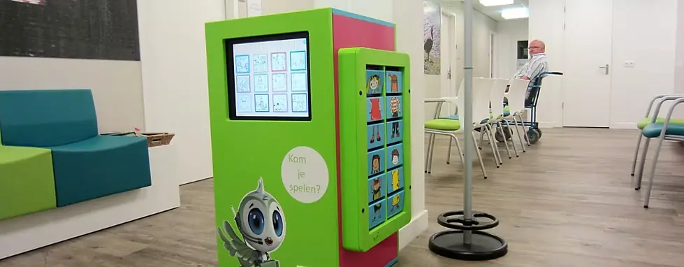 PlayCorner installed in a Healthcare environment