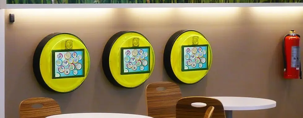 PlayCorner in a Filling Station