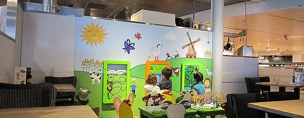 PlayCorner play corner in a Restaurant
