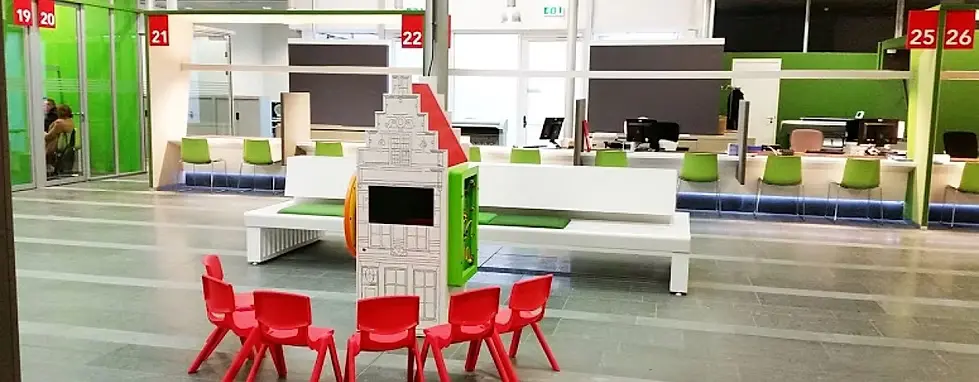 PlayCorner in Museum or Civic Center