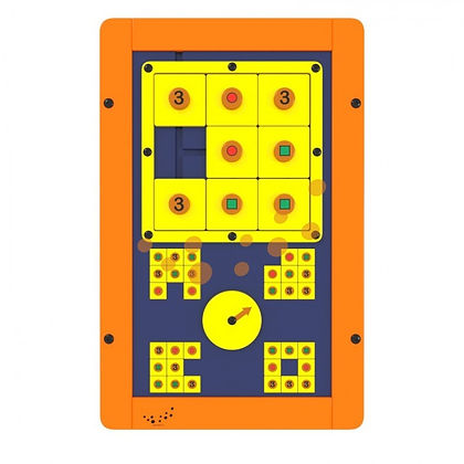 Square Logic Orange