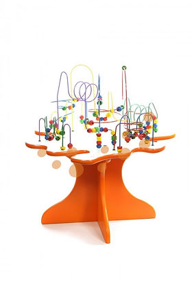 Beadstree Table Orange